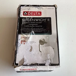 NEW Delta Greenwich II Single Post Toilet Paper Holder - Picture 1 of 2