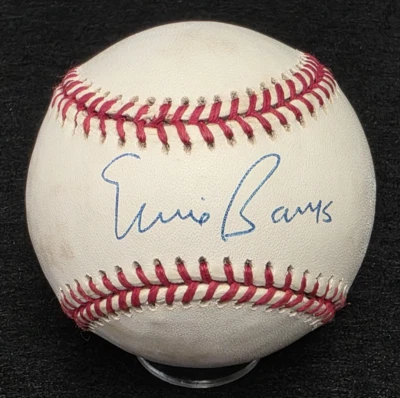 ERNIE BANKS Signed Official MLB Baseball-HALL OF FAME-CHICAGO CUBS-JSA - Image 1 of 4