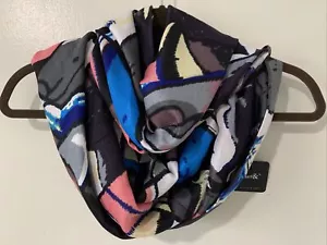 Sciarpa Infinity multicolore nuova con etichetta - Foto 1 di 11