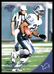 Terry Fair 1999 Pacific #137 Detroit Lions TENNESSEE - Picture 1 of 2