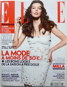 French ELLE 2009: MILLA JOVOVICH_PRINCE HARRY_ALEXANDRA LAMY_YELLE_MARINA FOÏS - Imagen 1 de 6