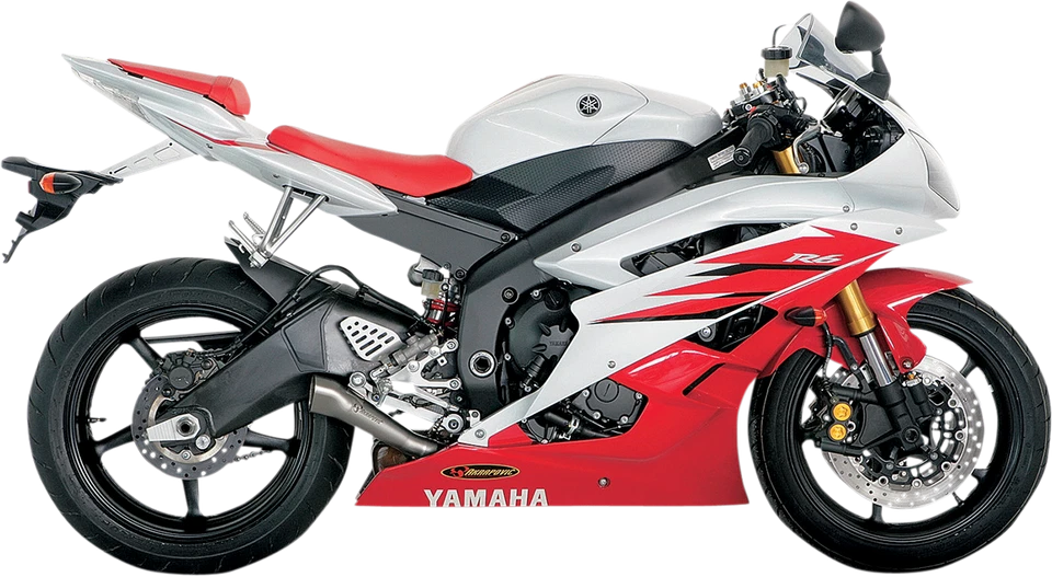 Akrapovic GP Style Slip-On Oval Megaphone Titanium Muffler 2006-20 R6 SM-Y6SO6T - Image 1 of 1