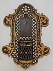 Historismus Streichholzwandbehälter Hartzinn um 1880 (101759)