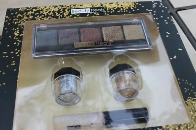 NUEVO JUEGO DE GOLOSINAS DE BELLEZA BRILLO EN ABUNDANCIA JUEGO DE 5 PIEZAS BRILLO NO PROBADO EN ANIMALES  Foto 1 de 3