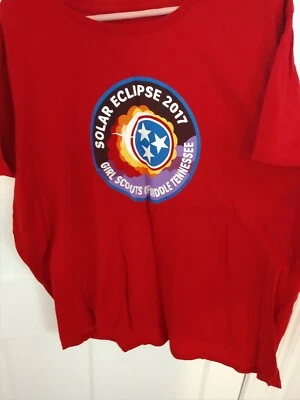 Girl Scouts of Middle TN 2017 Solar Eclipse Shirt - Image 1 of 4