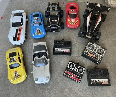 Vintage LOT RC Tyco Nikko Mini Magnum Car Jeep Radio Control Receivers 49MHz 6v - Image 1 of 4