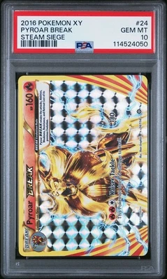 PSA 10 PYROAR BREAK 24 XY STEAM SEIGE POKEMON GEM MINT - Image 1 of 2