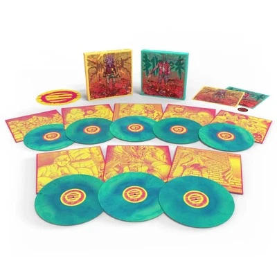 Hotline Miami 1 + 2 The Complete Collection Vinyl Soundtrack Box Set 8 x LP Teal - Image 1 of 4