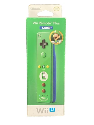 Nintendo Wii U Remote Controller Plus Luigi VERSION Green - NEW & SEALED! mario - Image 1 of 4