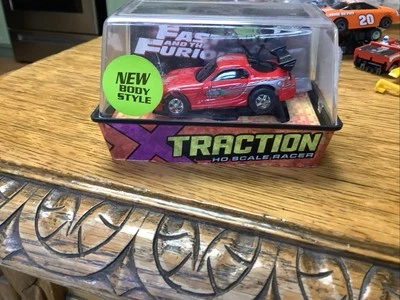 2005 Johnny lightning xTraction HO Scale Fast and Furious RED MAZDA RX7  - Image 1 of 4