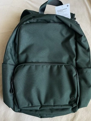 Lululemon Everywhere Backpack Tech Canvas Legacy Green Grey Eucalyptus - Image 1 of 4