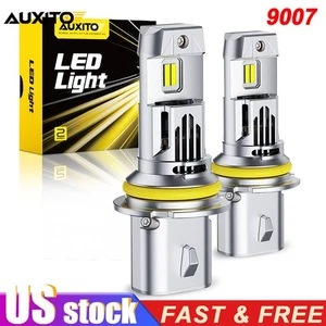 9007 LED Headlight Bulbs Conversion Kit High Low Beam 6500K Bright White HB5 - Picture 1 of 13