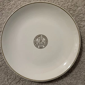 Vintage Wake Forest Decorative Plate - Cake Plate - Old Logo, 1972 - Picture 1 of 5
