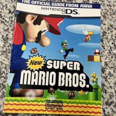 Super Mario Bros. Official Strategy Guide 2006 Nintendo DS Gaming Video Game Foto 1 de 3