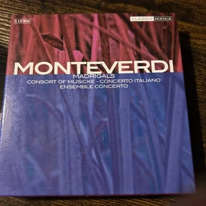Monteverde Madrigals CD - Like New 6 CD Box Set Classic Mania Consort Of Musicke - Picture 1 of 3
