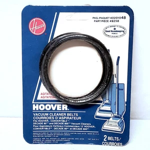 Hoover Bodenstaubsauger Typ 48 Teil 49258/40201048 2 Riemen Pack Vintage NOS NEU - Bild 1 von 2