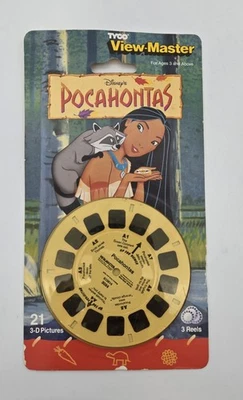 1995 TYCO View Master Disney Pocahontas 3D Reel Set Sealed Vintage New Old Stock - Image 1 of 4