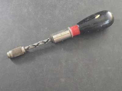 YANKEE HANDYMAN No. 133H Vintage North Bros. Stanley Tools Push Screwdriver USA - Image 1 of 4