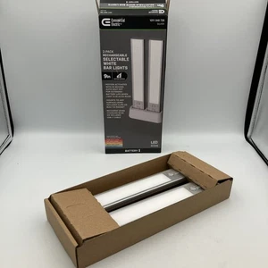 (2-Pk) USB Rechargeable Silver Integrated LED Under Cabinet Light 9" - Picture 1 of 5