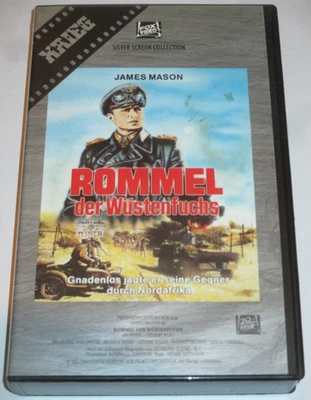 FOX silber - Rommel der Wüstenfuchs - VHS/Kriegsfilm/James Mason/Jessica Tandy - Bild 1 von 2