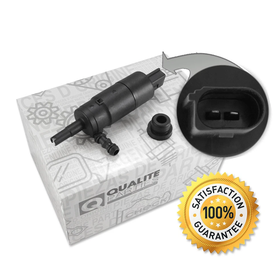 WASCHWASSERPUMPE WISCHWASSERPUMPE SCHEINWERFERREINIGUNG FÜR BMW E46 E90 E39 E60 - Bild 1 von 1