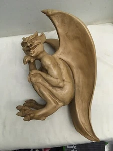 Toscano Legend Cambridge Statue Mischievous Gargoyle Sculpture Medieval Garden - Picture 1 of 12
