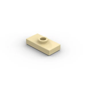 Lego 15x Fliese Konverter 1x2 plate tile stud 15573 beige tan - Picture 1 of 1