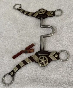 Classic Equine Gist Silver Tone Bit~Western Cowboy - Picture 1 of 8