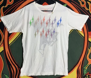 Wende Grafik T-Shirt Herren Large Oben Ohne California Soft Mighty Fine - Bild 1 von 8