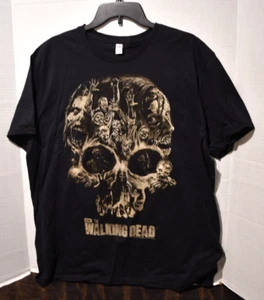 AMC Walking Dead Camiseta Pre-Encogida Algodón Hombre Talla Med-XL MWOT - Imagen 1 de 4