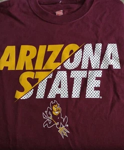 Arizona State Sun Devils Short Sleeve T-shirt Unisex Med - Picture 1 of 3