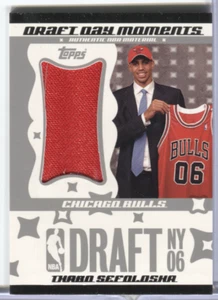 Thabo Sefolosha Bulls Topps Draft Day Moments Jersey 12/99 DDMJJ-TS 032420DBCD - Bild 1 von 2