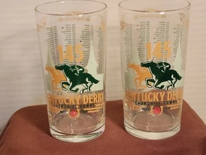 SET BESTEHEND AUS 2 offiziellen 2019 Kentucky Derby 145 Churchill Downs Mint Julep 12 Unzen Glas - Bild 1 von 6