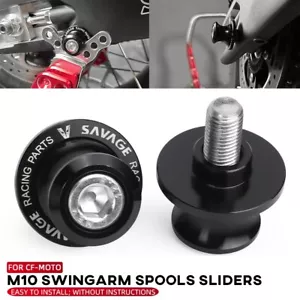 Swingarm Spools Sliders Swing Arm Stand Screw For CFMOTO 250NK 650NK/MT/GT 800MT - Picture 1 of 24