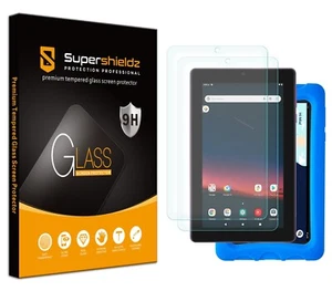 2X Supershieldz Tempered Glass Screen Protector for Onn 7" Gen 3 (2022)/ Kids - Picture 1 of 5