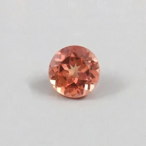 AAA 6x6 mm Natural Ceilán Padparadscha Zafiro Redondo Suelto Piedra Preciosa Corte - Imagen 1 de 6
