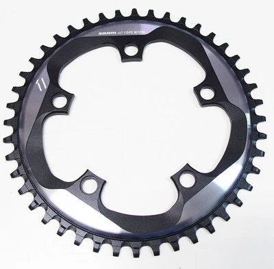 SRAM FORCE 1 CX1 CycleCross X-Sync Narrow Wide Chainring 44T 10/11 Spd BCD 110mm - Image 1 of 3