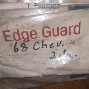 NOS GM 68 Impala Caprice Biscayne 2 Door Edge Guards Set 987307 Chevrolet C4 - Picture 1 of 3