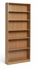 Bookcase Adjustable Bookshelf Oak Effect