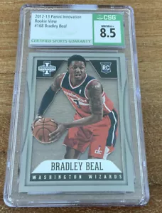 2012-13 Bradley Beal Panini Innovation Rookie View /349 Acetate CSG 8.5 T17 - Bild 1 von 2