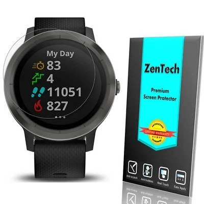 Película protectora de pantalla transparente ZenTech para Garmin Vivoactive 3 Music Foto 1 de 4