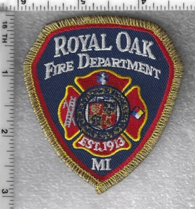 Royal Oak Fire Department (Michigan) Baseball Cap/Hat Patch - Picture 1 of 1