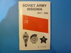 Ussr Army Insignia Badges Patches Ranks  Paper Beck Book   72 Bw Pages