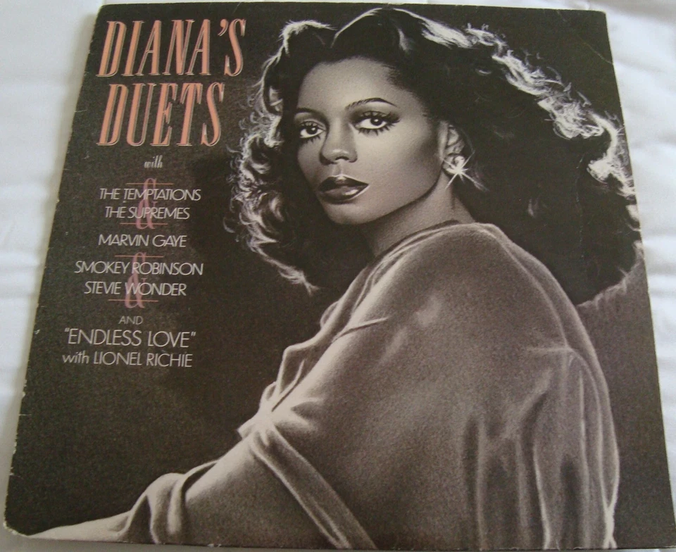 DIANA ROSS     DIANA'S DUETS   VINYL LP     Motown STML 12163 - Image 1 of 1