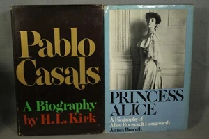 Biography Pablo Casals author signed letter Princess Alice Roosevelt Longworth - Picture 1 of 7