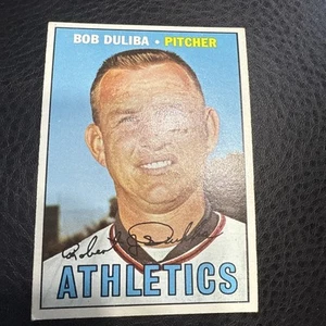 1967 Topps #599 Bob Duliba Well Centered Athletics High Number - Picture 1 of 15