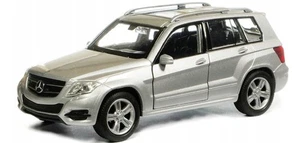 Welly Mercedes Benz GLK Silver Metallic 1:34 1:39 Scales 4.5 Inch Car in Box - Picture 1 of 8