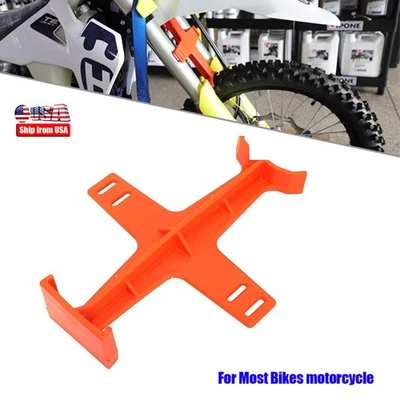 Motocross Dirt Bike Fork Support Seal Saver Tie Down Brace Transportation Guard - Image 1 of 4