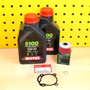 Ölwechselset Ölfilter Motoröl Motul 5100 10w40 Für Honda CRF 250 300 L RL LA RLA - Bild 1 von 1