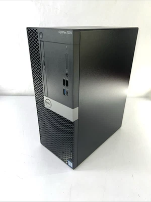 Dell Optiplex 7070 Tower i7-9700 32GB 512GB SSD Win11 RX550 DVD/RW WiFi BT NICE! - Image 1 of 4